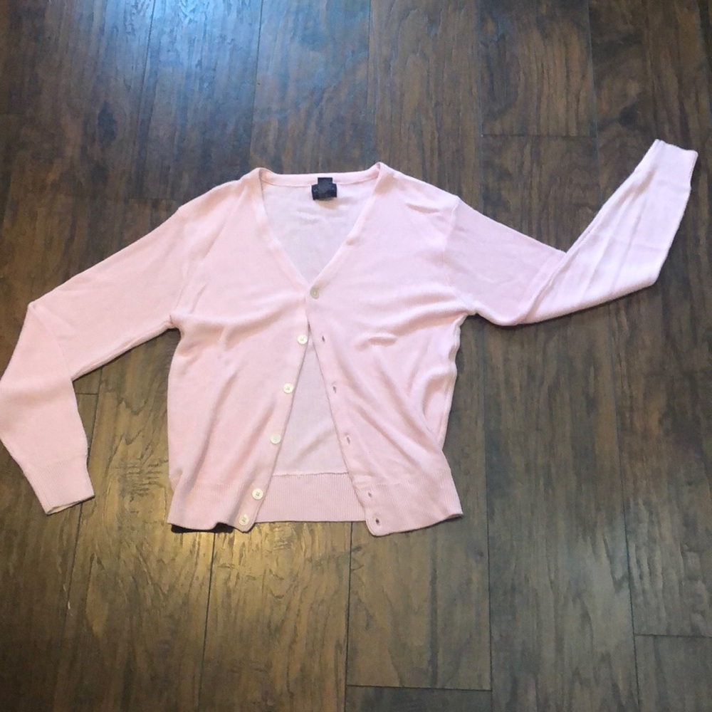 Dockers golf pink cardigan